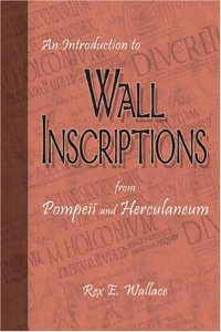 cover of the book An Introduction to Wall Inscriptions from Pompeii and Herculaneum