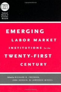 cover of the book Emerging Labor Market Institutions for the Twenty-First Century