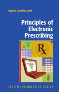 cover of the book Principles of Electronic Prescribing