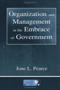 cover of the book Organization and Management in the Embrace of Government