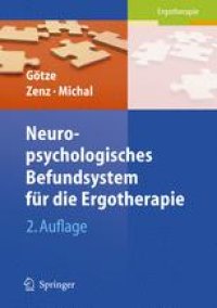 cover of the book Neuropsychologisches Befundsystem für die Ergotherapie