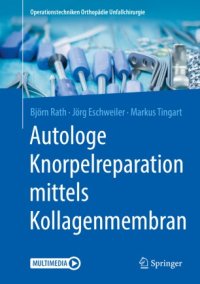 cover of the book Autologe Knorpelreparation mittels Kollagenmembran