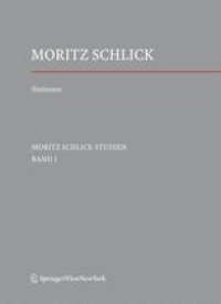 cover of the book Stationen. Dem Philosophen und Physiker Moritz Schlick zum 125. Geburtstag