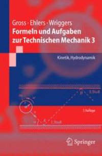 cover of the book Formeln und Aufgaben zur Technischen Mechanik 3: Kinetik, Hydrodynamik