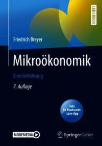 cover of the book Mikroökonomik: Eine Einführung