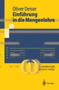 cover of the book Einführung in die Mengenlehre: Die Mengenlehre Georg Cantors und ihre Axiomatisierung durch Ernst Zermelo