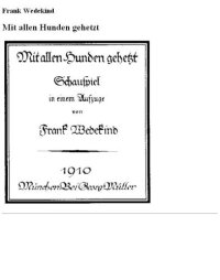 cover of the book Mit allen Hunden gehetzt