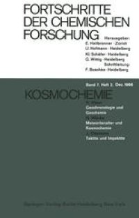 cover of the book Kosmochemie