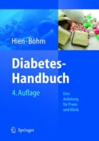 cover of the book Diabetes-Handbuch: Eine Anleitung für Praxis und Klinik