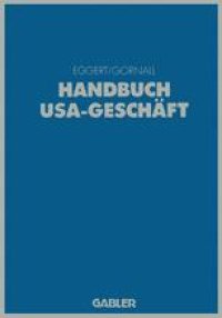 cover of the book Handbuch USA-Geschäft