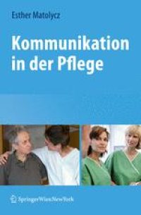 cover of the book Kommunikation in der Pflege