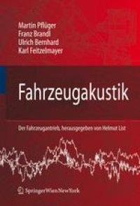 cover of the book Fahrzeugakustik