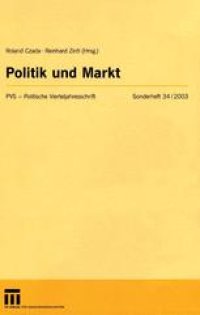 cover of the book Politik und Markt