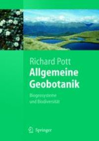 cover of the book Allgemeine Geobotanik: Biogeosysteme und Biodiversität