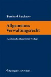 cover of the book Allgemeines Verwaltungsrecht