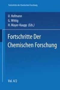 cover of the book Fortschritte Der Chemischen Forschung