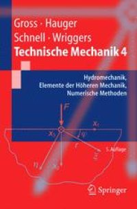 cover of the book Technische Mechanik: Band 4: Hydromechanik Elemente der Höheren Mechanik Numerische Methoden