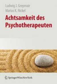 cover of the book Achtsamkeit des Psychotherapeuten