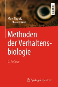 cover of the book Methoden der Verhaltensbiologie