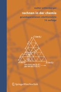 cover of the book Rechnen in der Chemie: Grundoperationen, Stöchiometrie