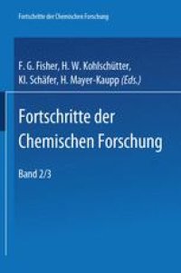 cover of the book Fortschritte Der Chemischen Forschung Volume 2