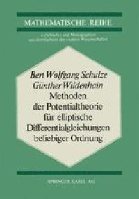 cover of the book Methoden der Potentialtheorie für Elliptische Differentialgleichungen Beliebiger Ordnung