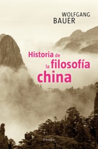 cover of the book Historia de la filosofía china