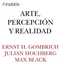 cover of the book Arte, percepción y realidad