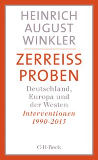 cover of the book Zerreissproben: Deutschland, Europa und der Westen