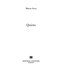 cover of the book Quieto