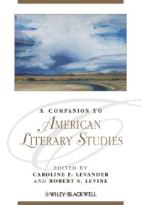 cover of the book A Companion to American Literary Studies