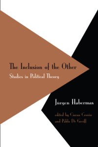 cover of the book Inclusion of the Other Studies in Political Theory