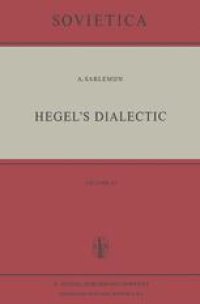 cover of the book Hegel’s Dialectic