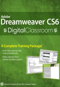 cover of the book Adobe Dreamweaver CS6: digital classroom