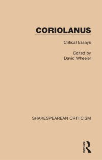 cover of the book CORIOLANUS