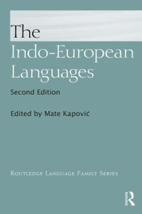 cover of the book The Indo-European languages