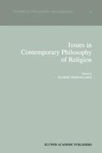 cover of the book Issues in Contemporary Philosophy of Religion