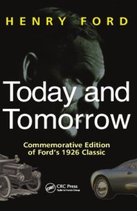 cover of the book Today and Tomorrow: Commemorative Edition of Ford's 1926 Classic