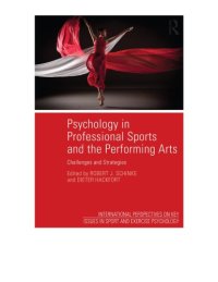 cover of the book Psychology in professional sports and the performing arts: challenges and strategies