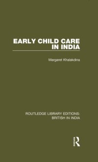 cover of the book Early Child Care in India