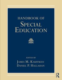 cover of the book Handbook of special education