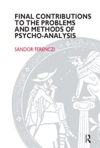 cover of the book Final Contributions to the Problems and Methods of Psycho-Analysis