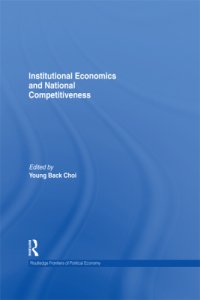 cover of the book Institutional Economics and National Competitiveness