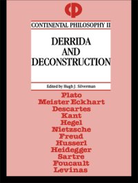 cover of the book Derrida and Deconstruction