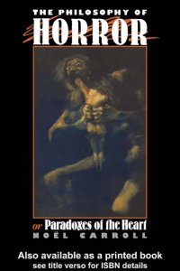 cover of the book The philosophy of horror or, Paradoxes of the heart