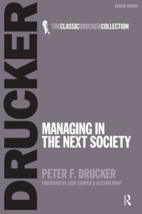 cover of the book Managing in the Next Society