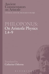 cover of the book On Aristotle physics 1.4-9