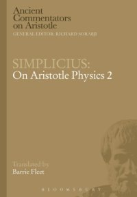 cover of the book Simplicius: On Aristotle Physics 2