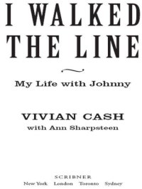 cover of the book I walked the line: my life with Johnny