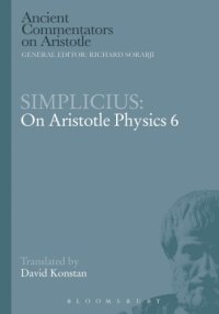 cover of the book On Aristotle Physics 6